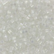 Miyuki delica kralen 11/0 - Silk satin crystal ab DB-670